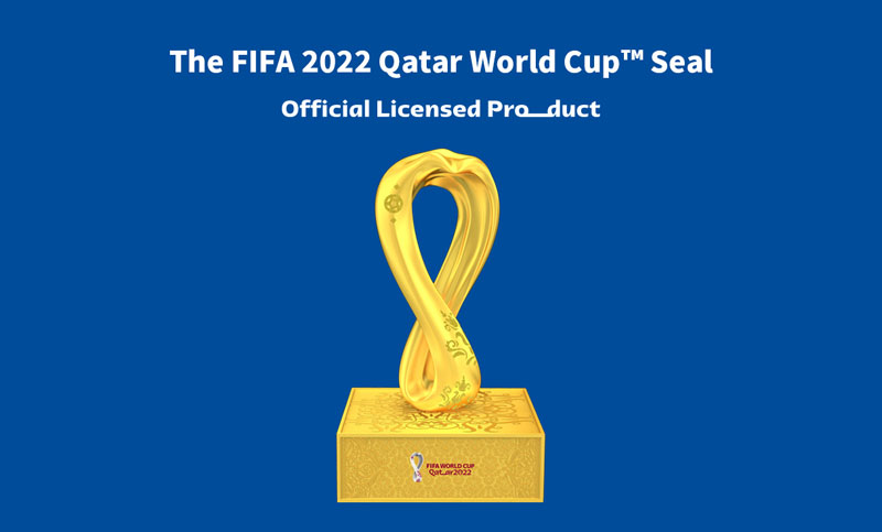 The FIFA 2022 Qatar World Cup™ Seal.